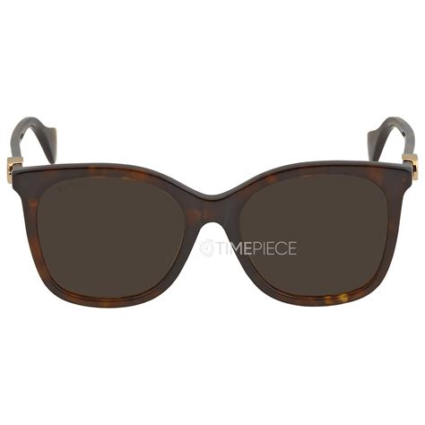 gucci gg1071s-002-55|Gucci Brown Butterfly Ladies Sunglasses GG1071S 002 55.